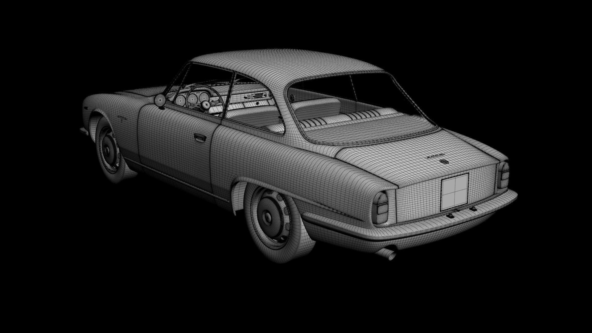 Alfa Romeo 2000 Sprint Coupe 3D model_16
