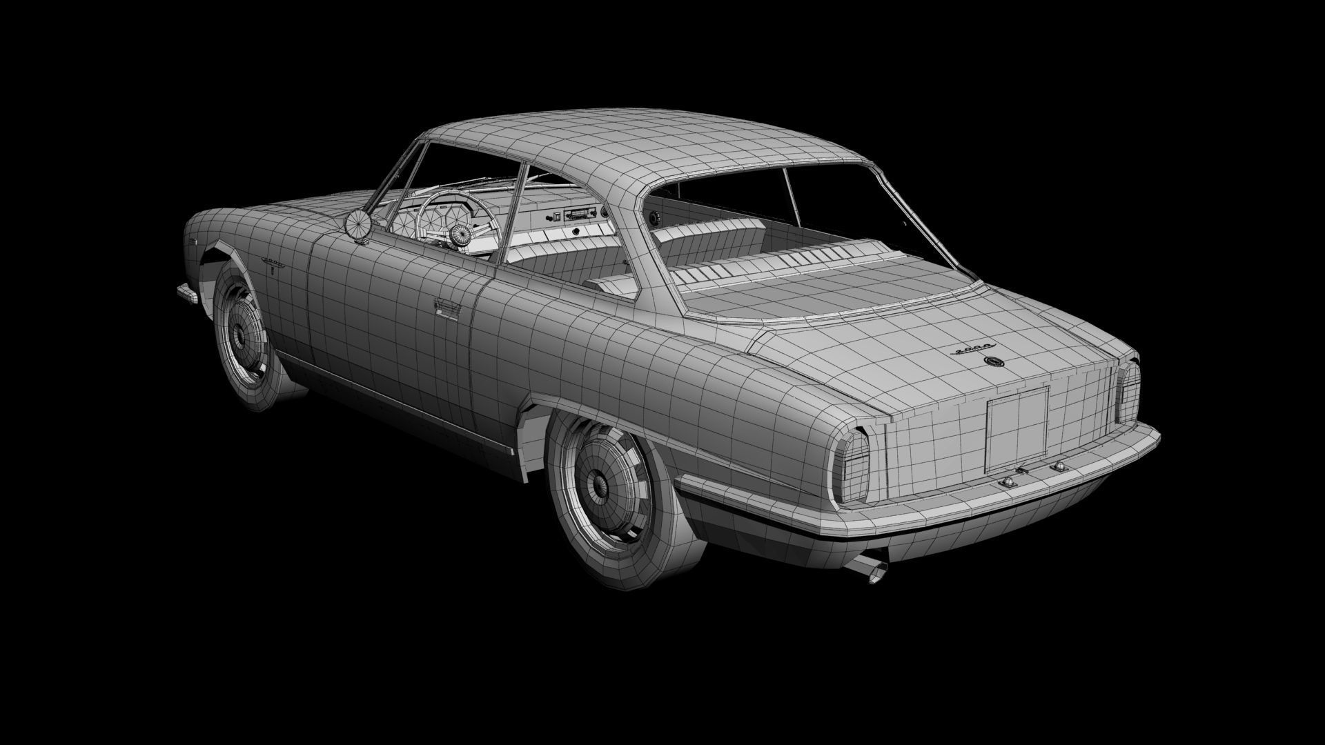 Alfa Romeo 2000 Sprint Coupe 3D model_15