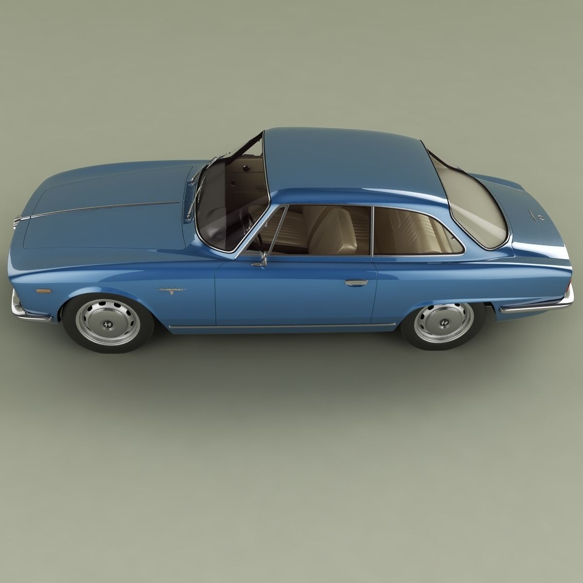 Alfa Romeo 2000 Sprint Coupe 3D model_6