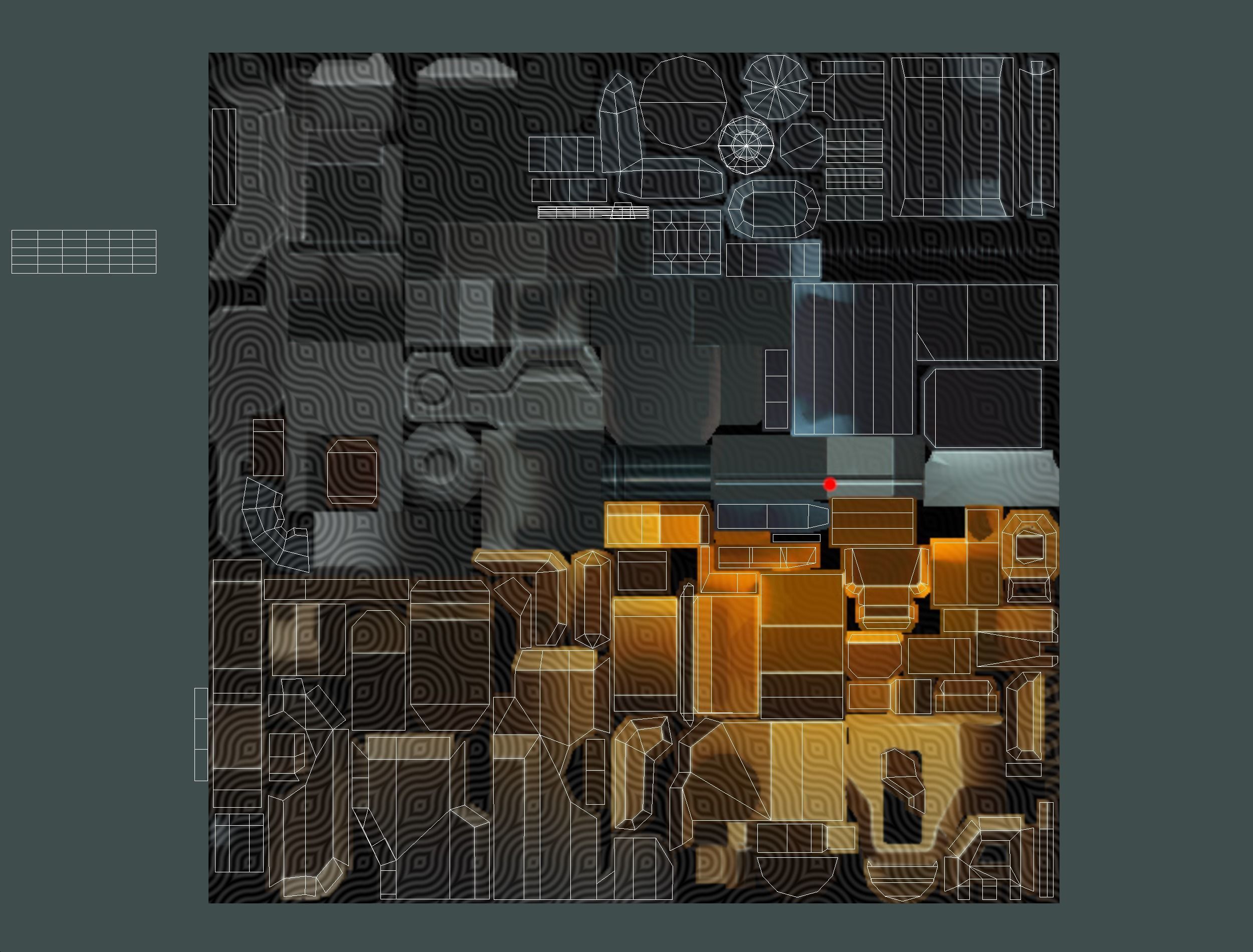 isometrical Mechanical Robot Assembly Conveyor 2 Low-poly 3D model_24