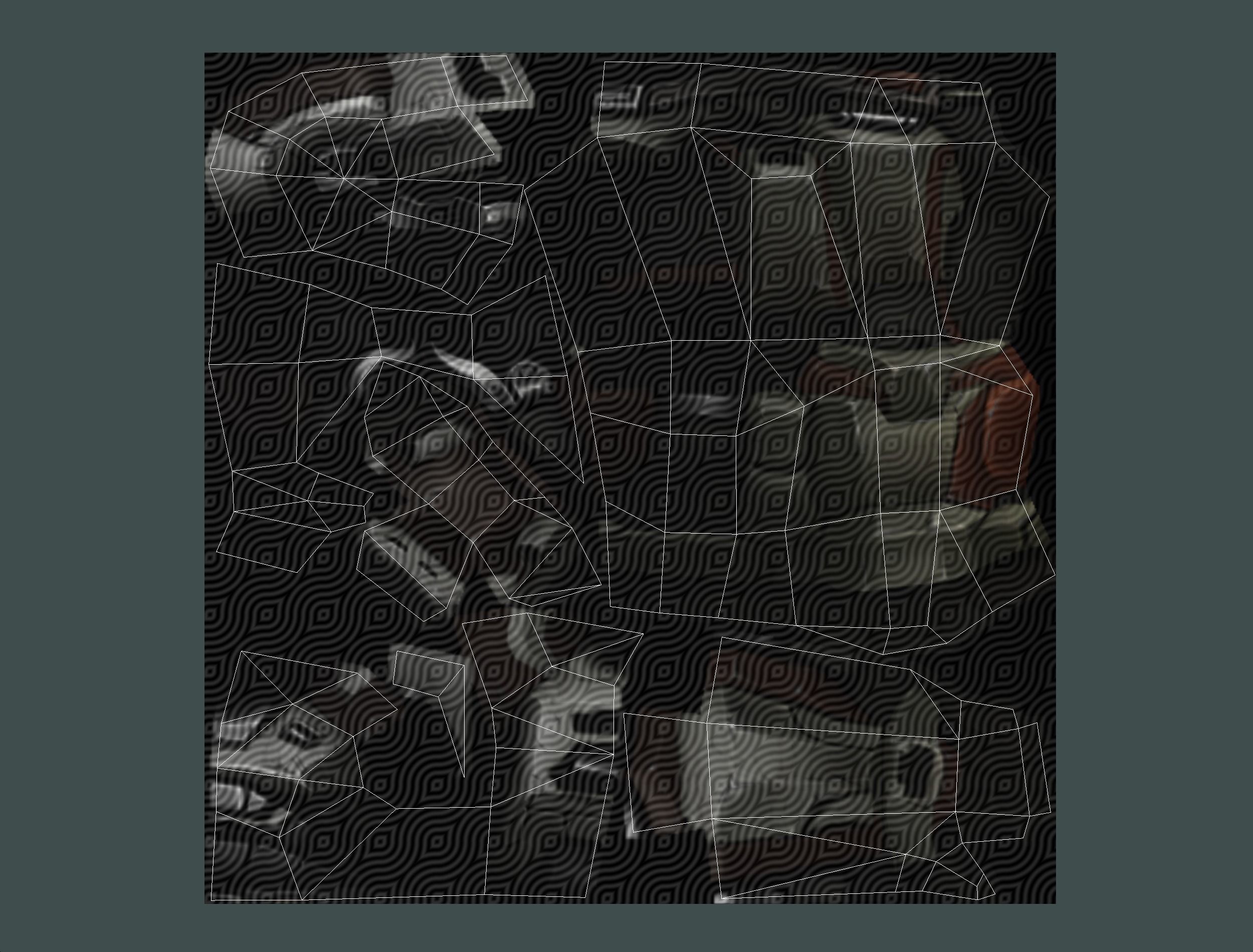 isometrical Mechanical Robot Assembly Conveyor ALL Low-poly 3D model_30