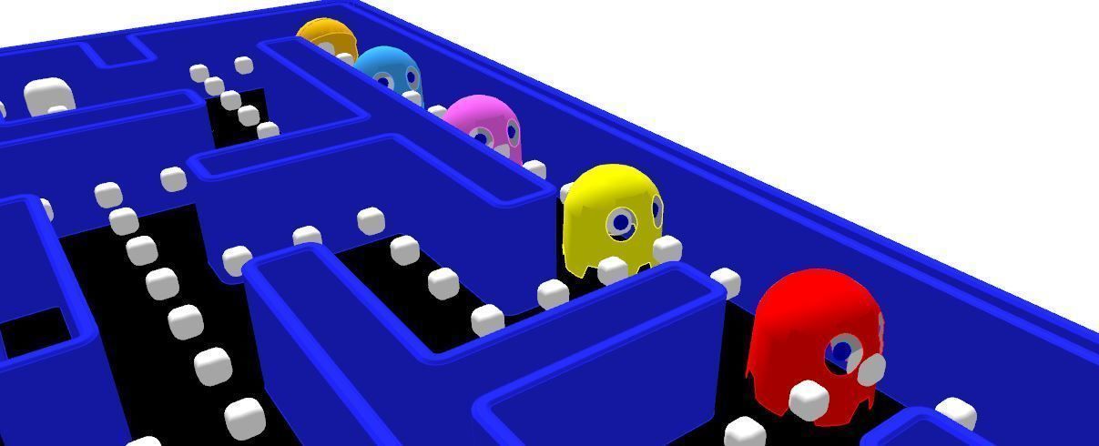 PAC MAN 3D 3D model_3
