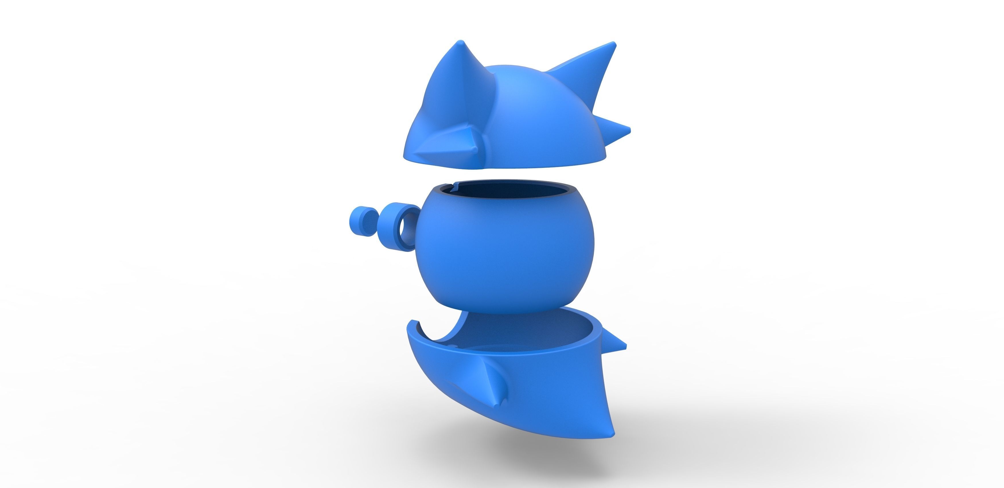 Haunter orb 3D print model_24