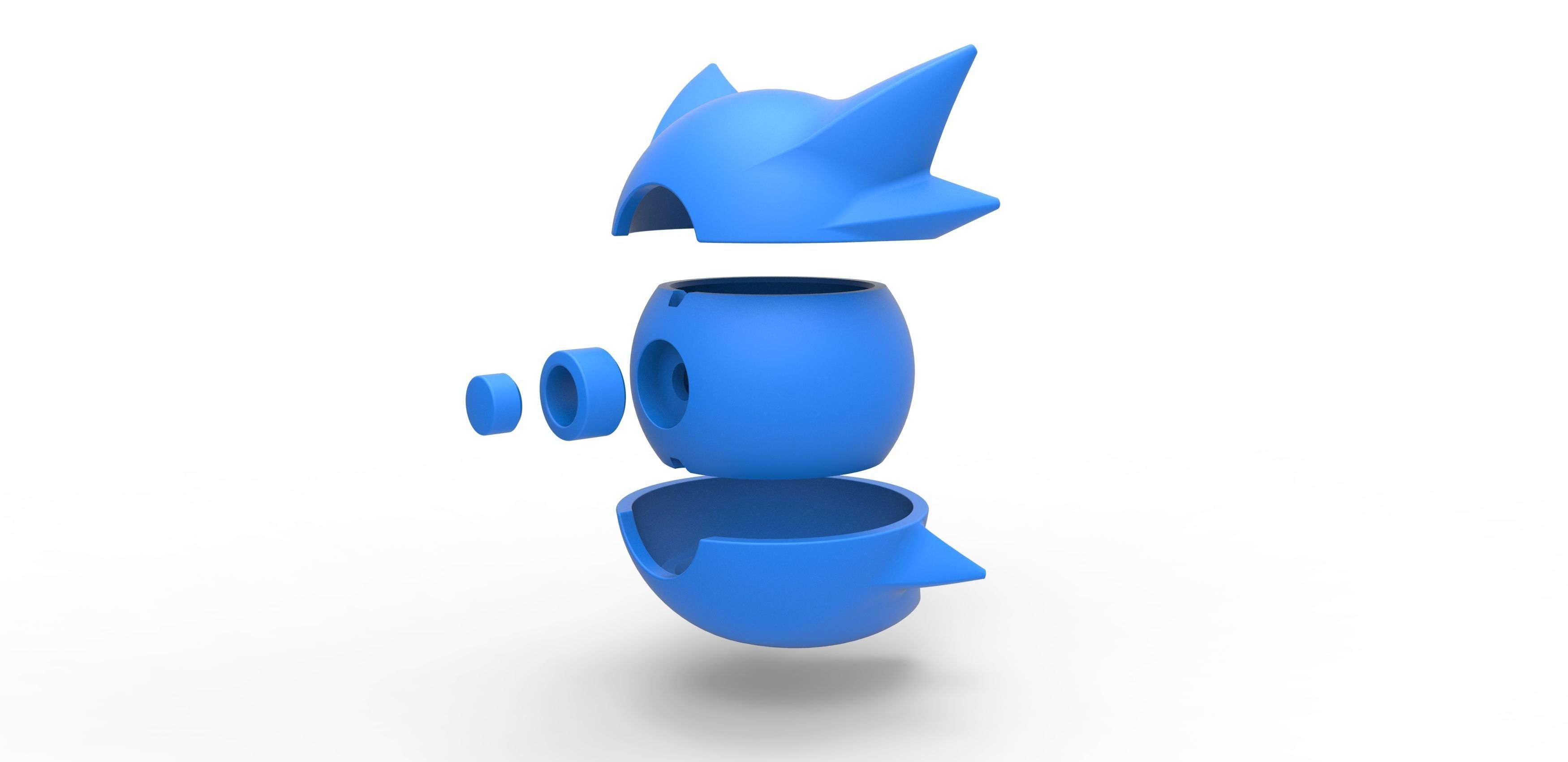 Haunter orb 3D print model_20