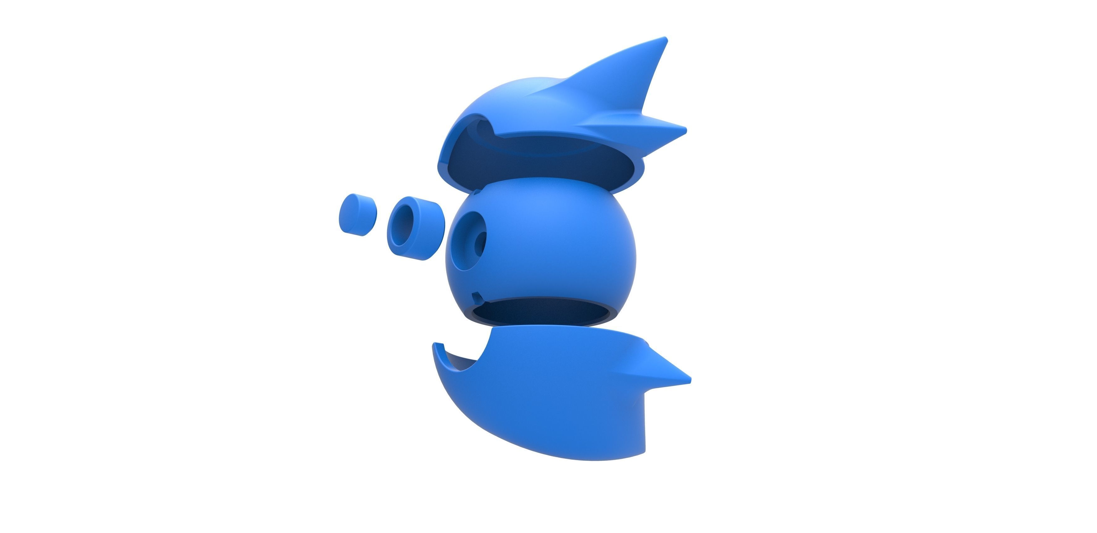 Haunter orb 3D print model_21