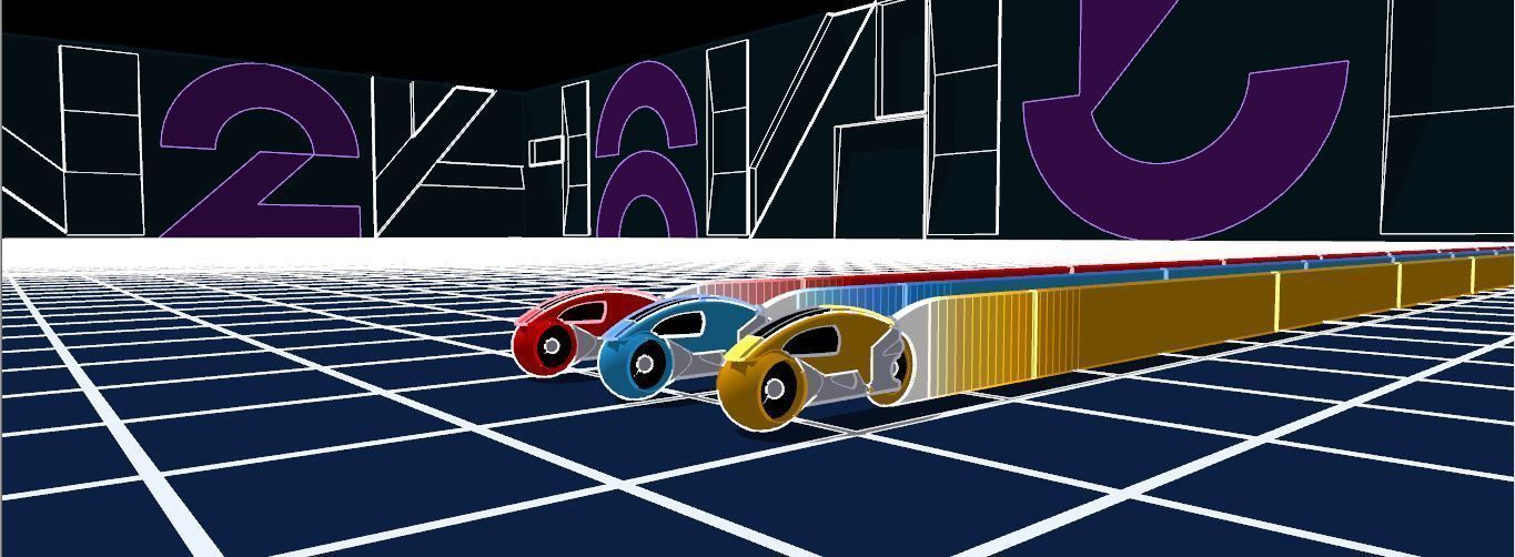 TRON GAMES GRID LIGHTCYCLES 3D model_5