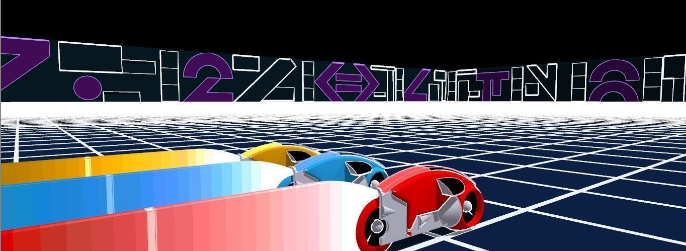 TRON GAMES GRID LIGHTCYCLES 3D model_2