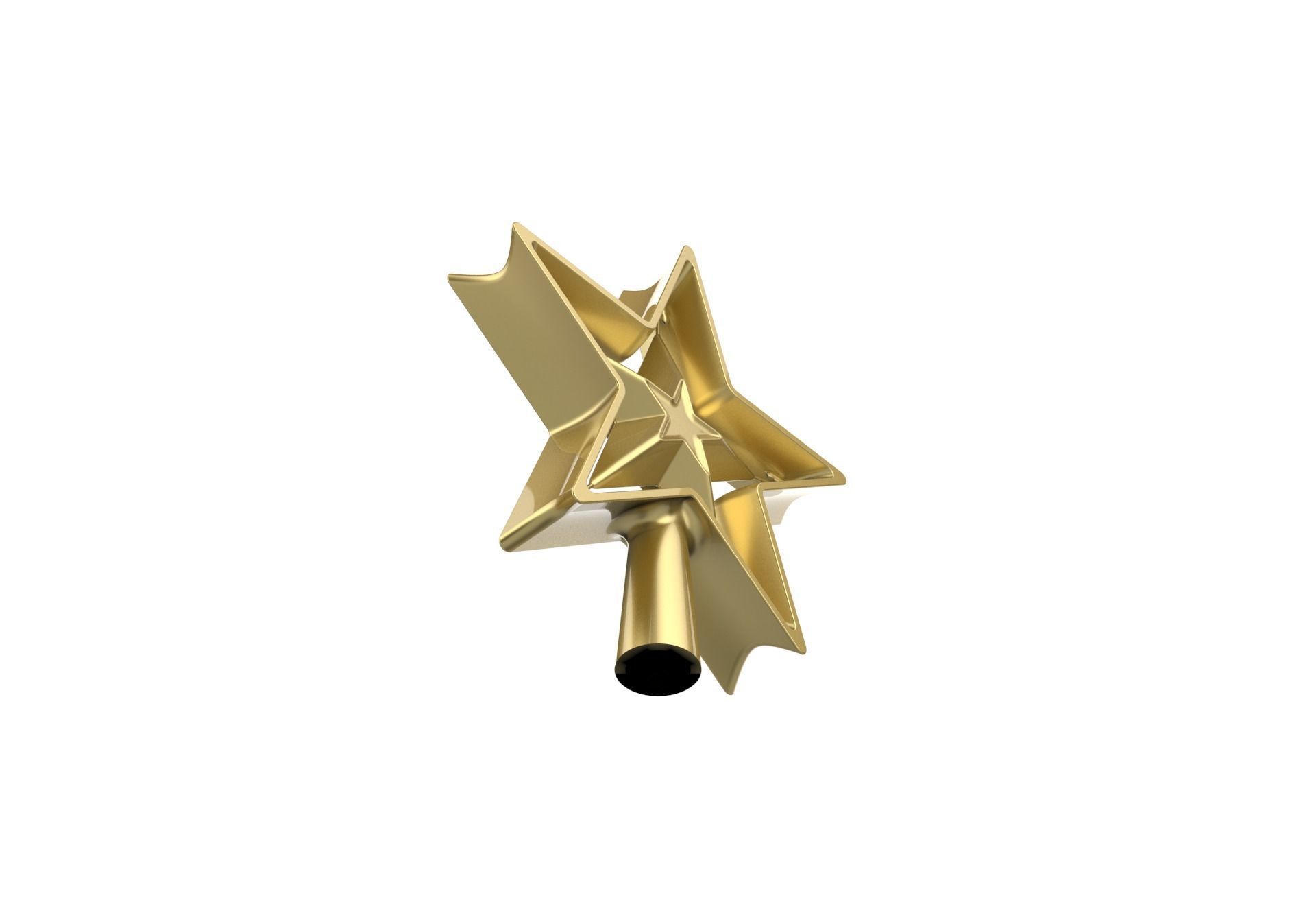 Christmas Xmas Tree Star Decoration 3D print model_20