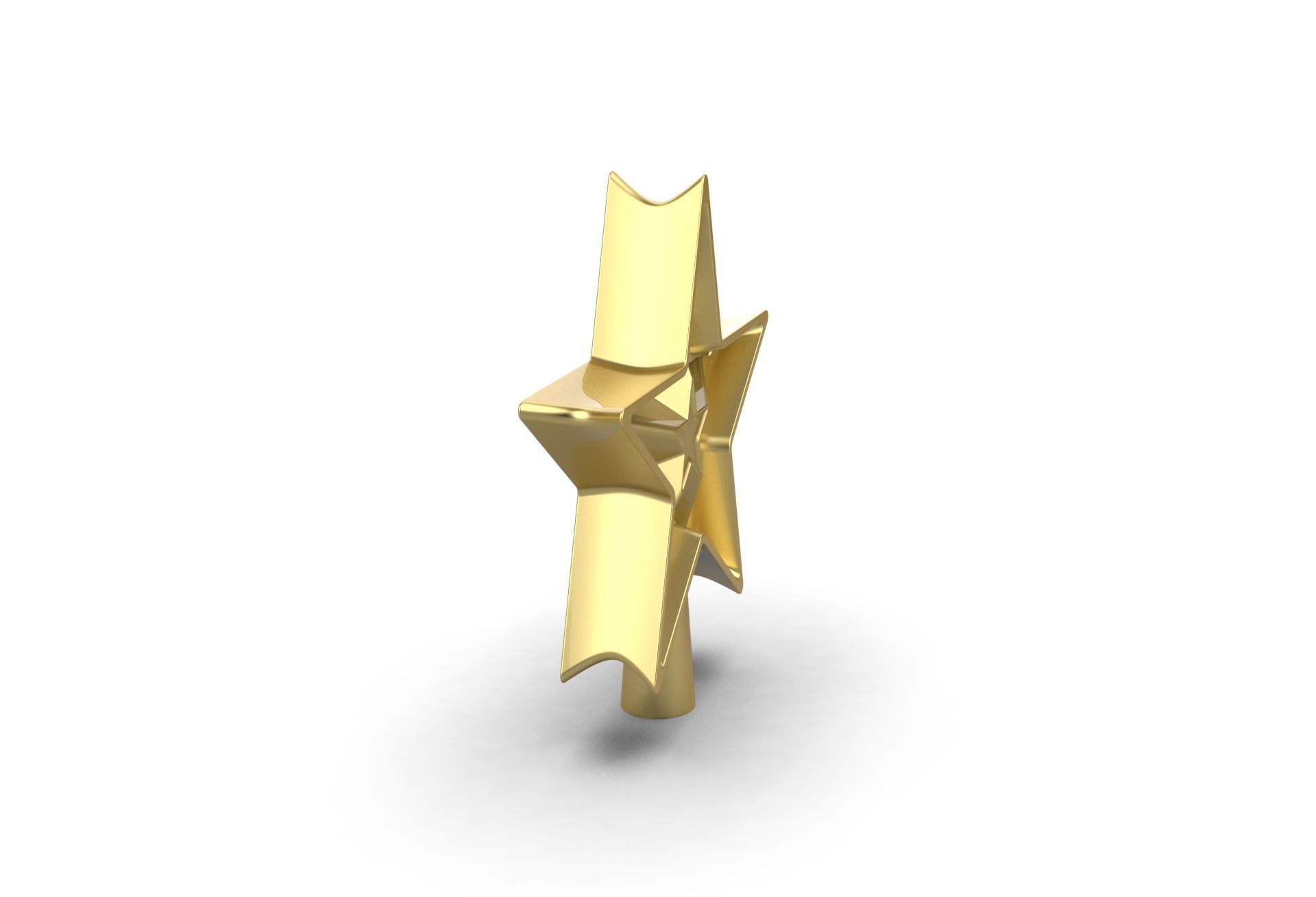 Christmas Xmas Tree Star Decoration 3D print model_13