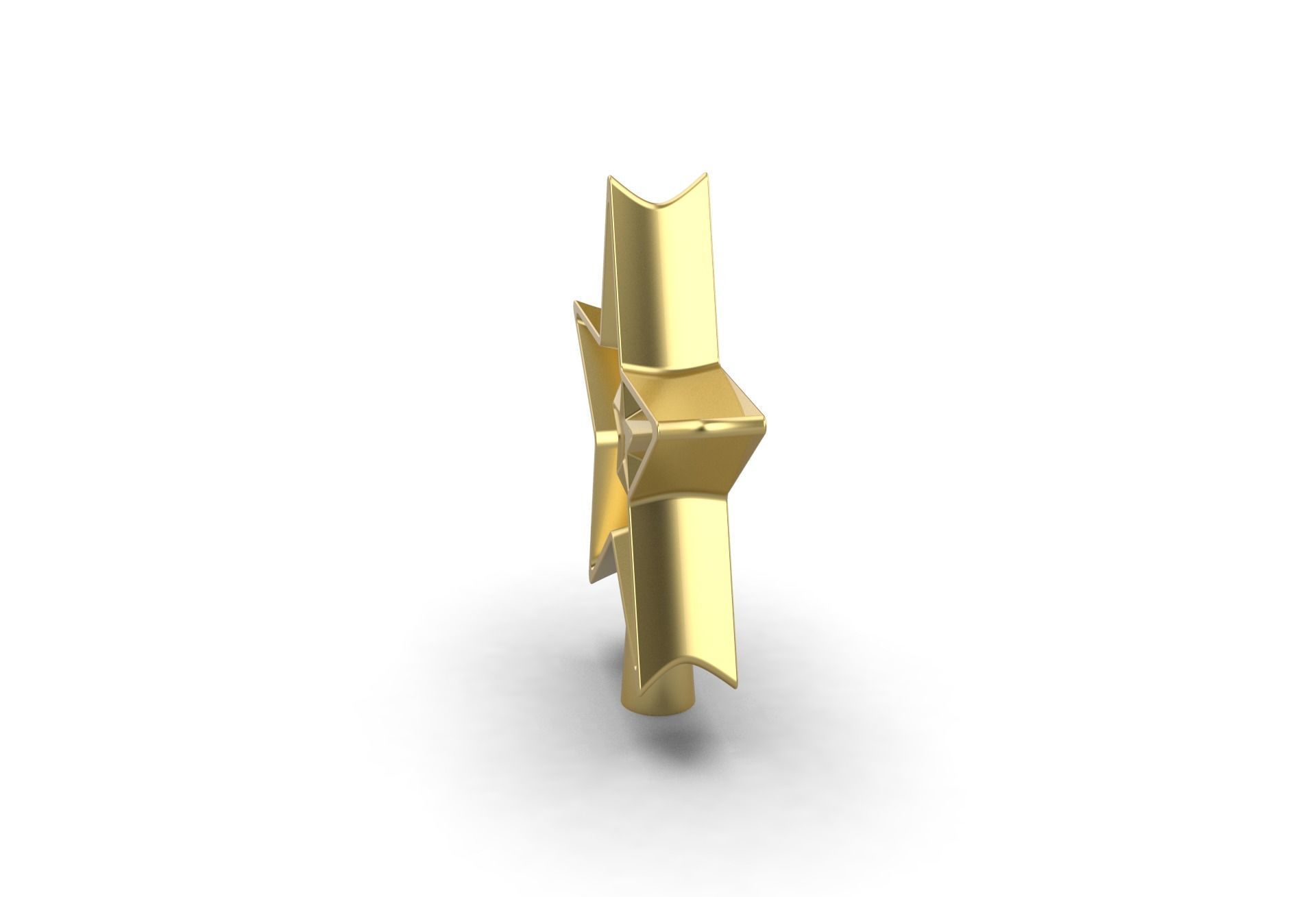 Christmas Xmas Tree Star Decoration 3D print model_12