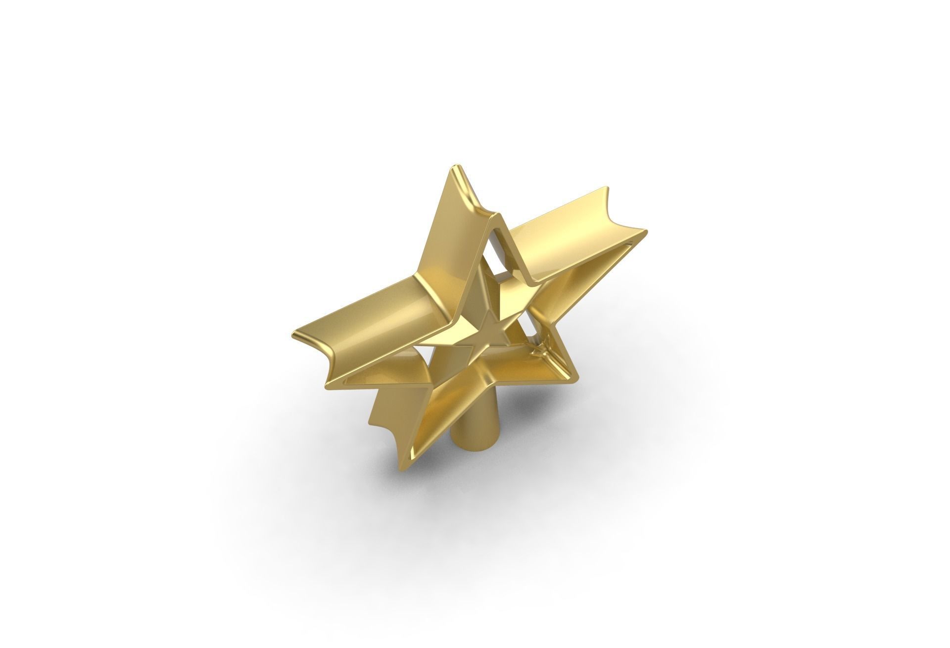 Christmas Xmas Tree Star Decoration 3D print model_17
