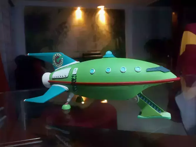 NAVE PLANET EXPRESS SHIP FUTURAMA ARTICULADA 3D print model