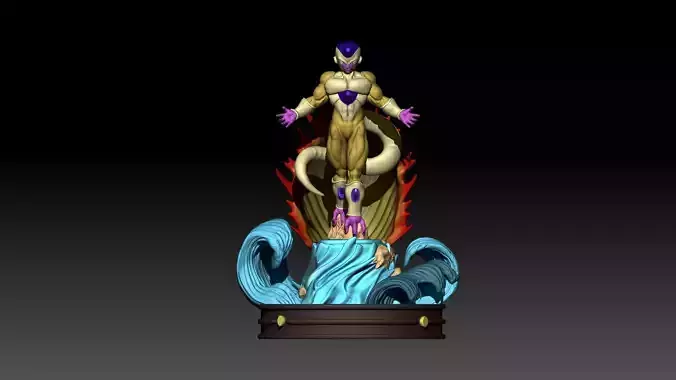 Golden Friezer dragonball z 