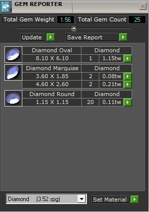 Ring 3D Print 3D print model 3D print model topaz and diamond... 3D print model_7
