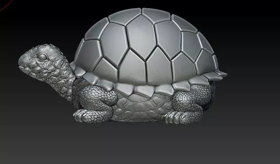 TURTLE tortoise 3D print model_0