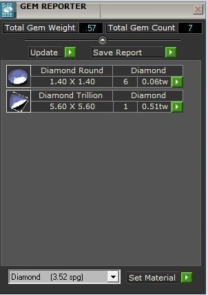 Ring 3D Print 3D print model 3D print model triangular diamon... 3D print model_6