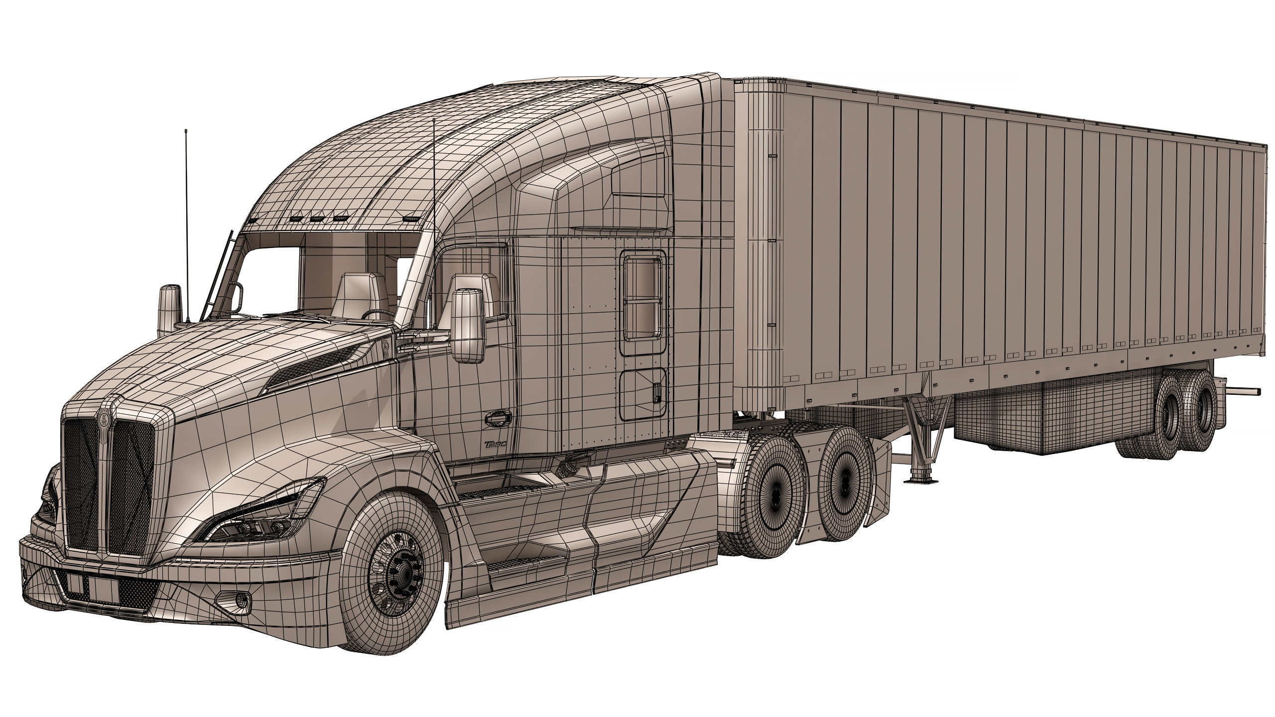 Kenworth T680 Next Gen 2023 3D model_20