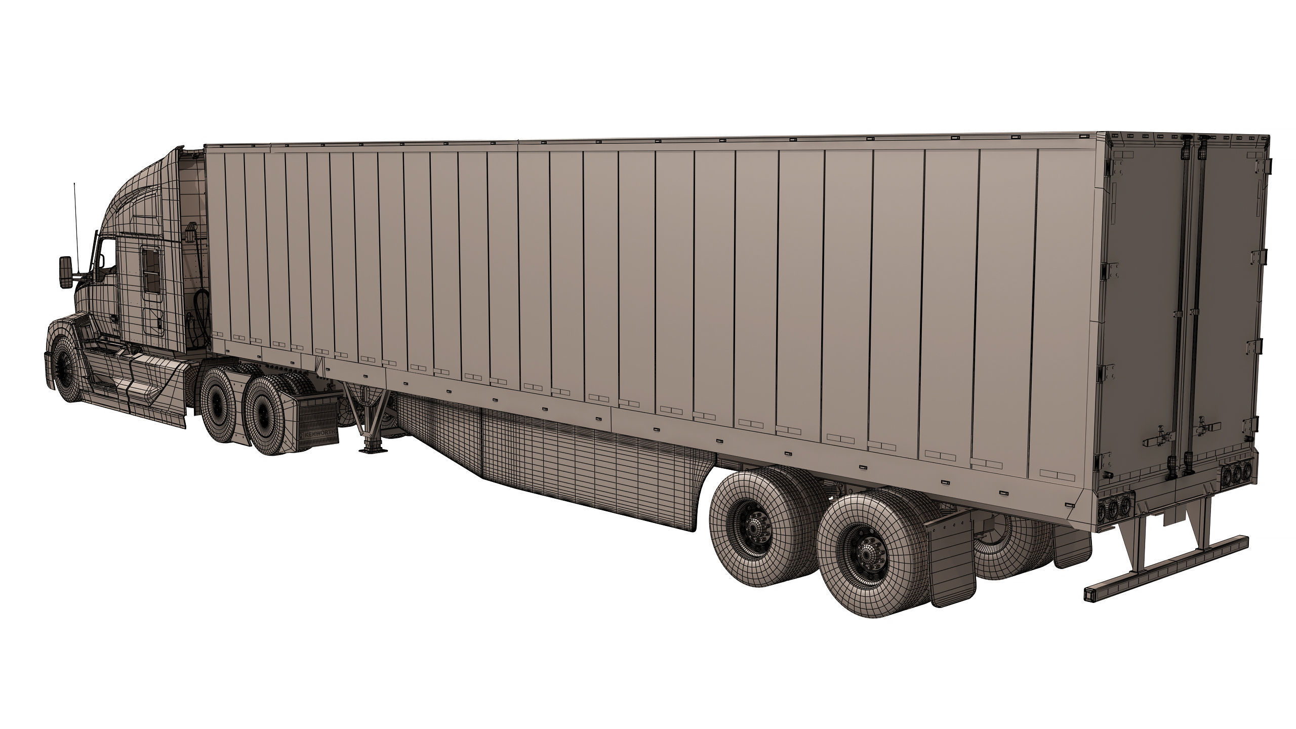 Kenworth T680 Next Gen 2023 3D model_21