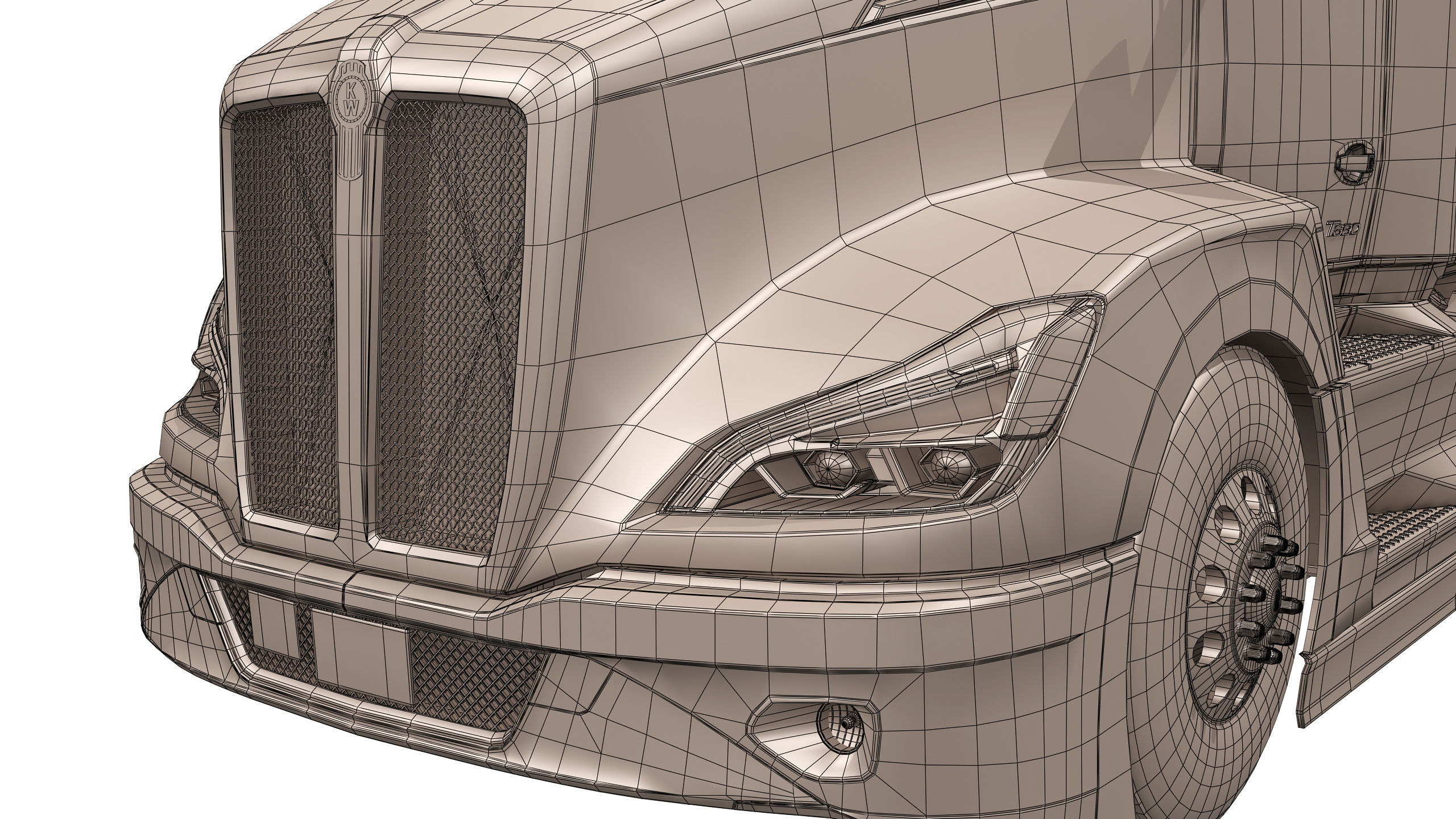 Kenworth T680 Next Gen 2023 3D model_25