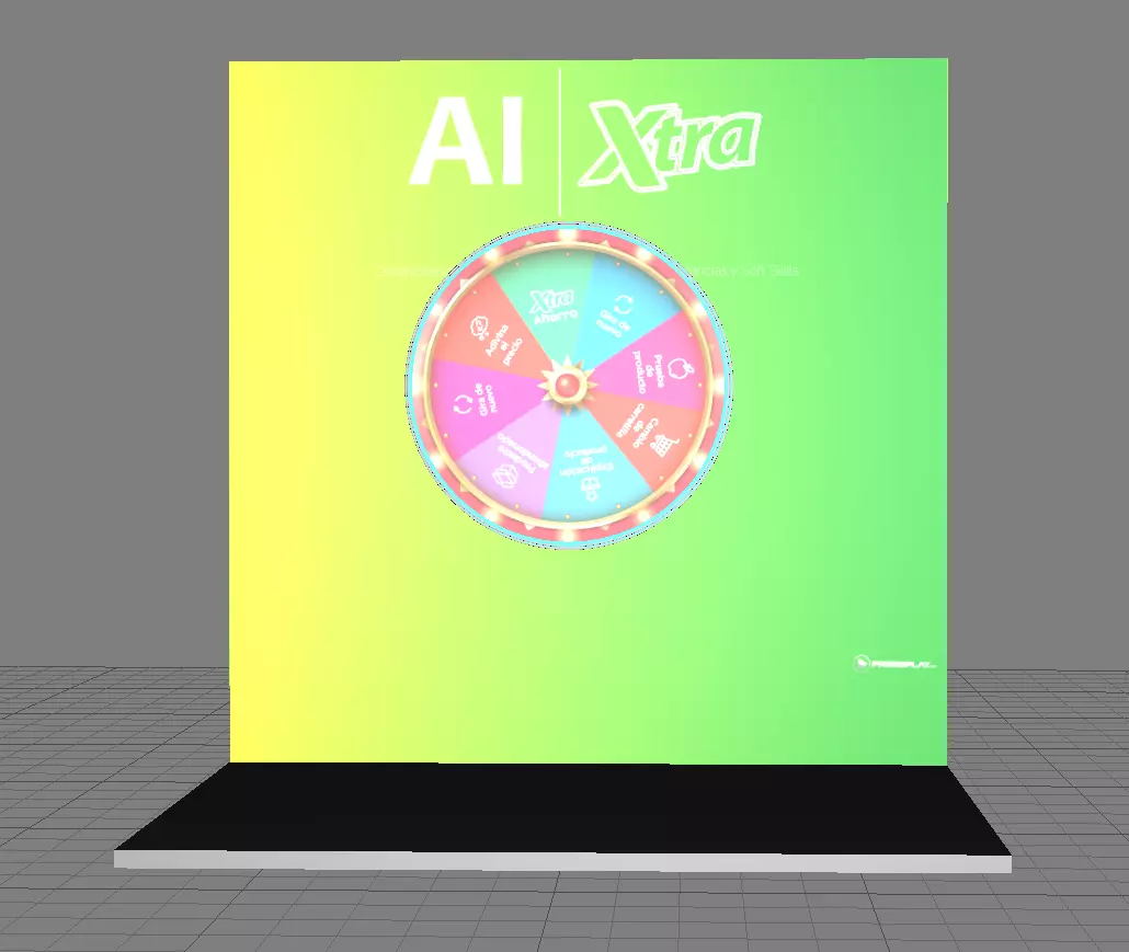 Circular game board Free 3D model