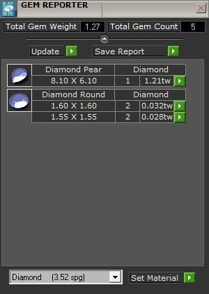 Ring 3D Print 3D print model 3D print model gold with pear sh... 3D print model_6