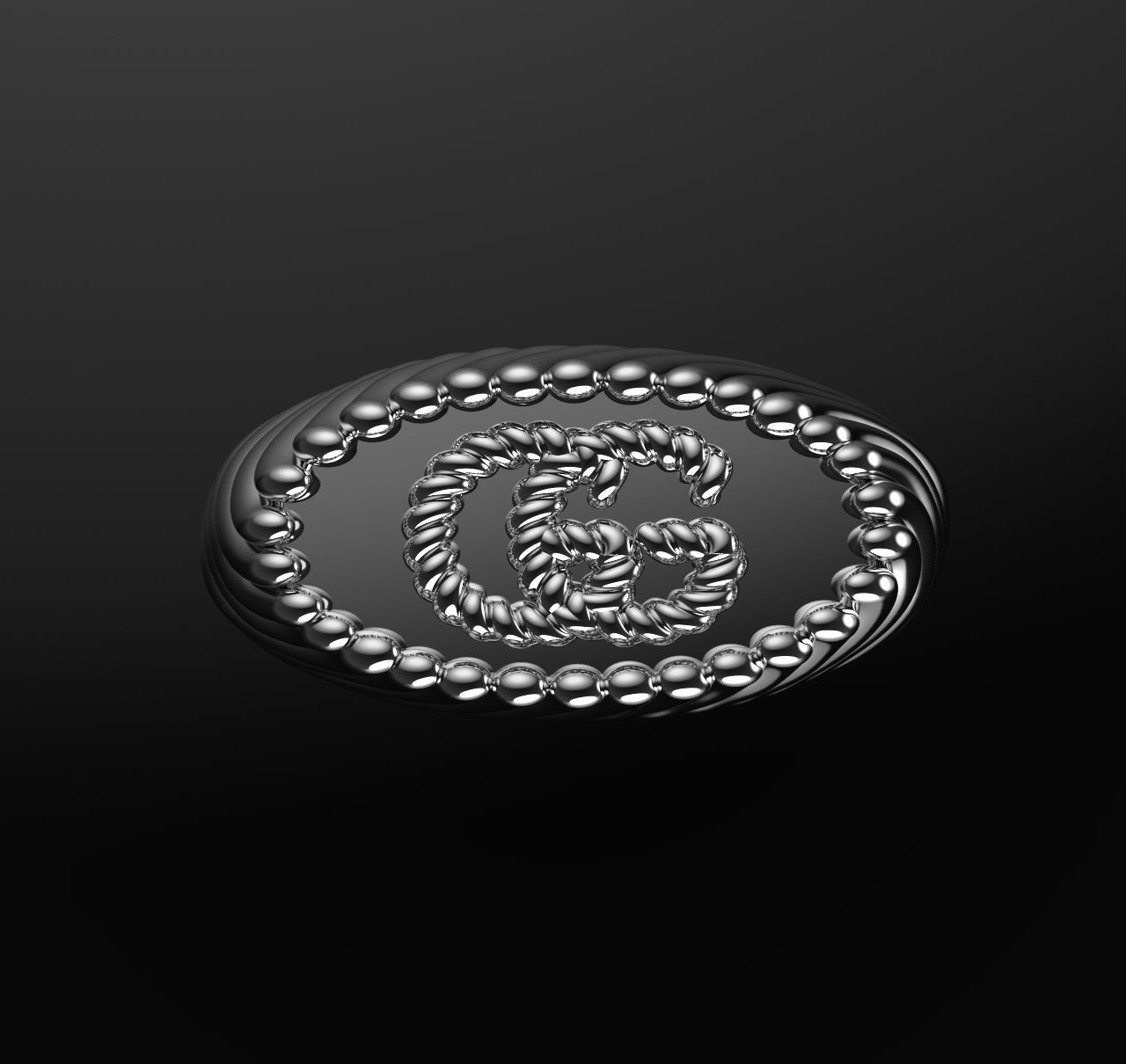 Ring famous family  3D print model_3