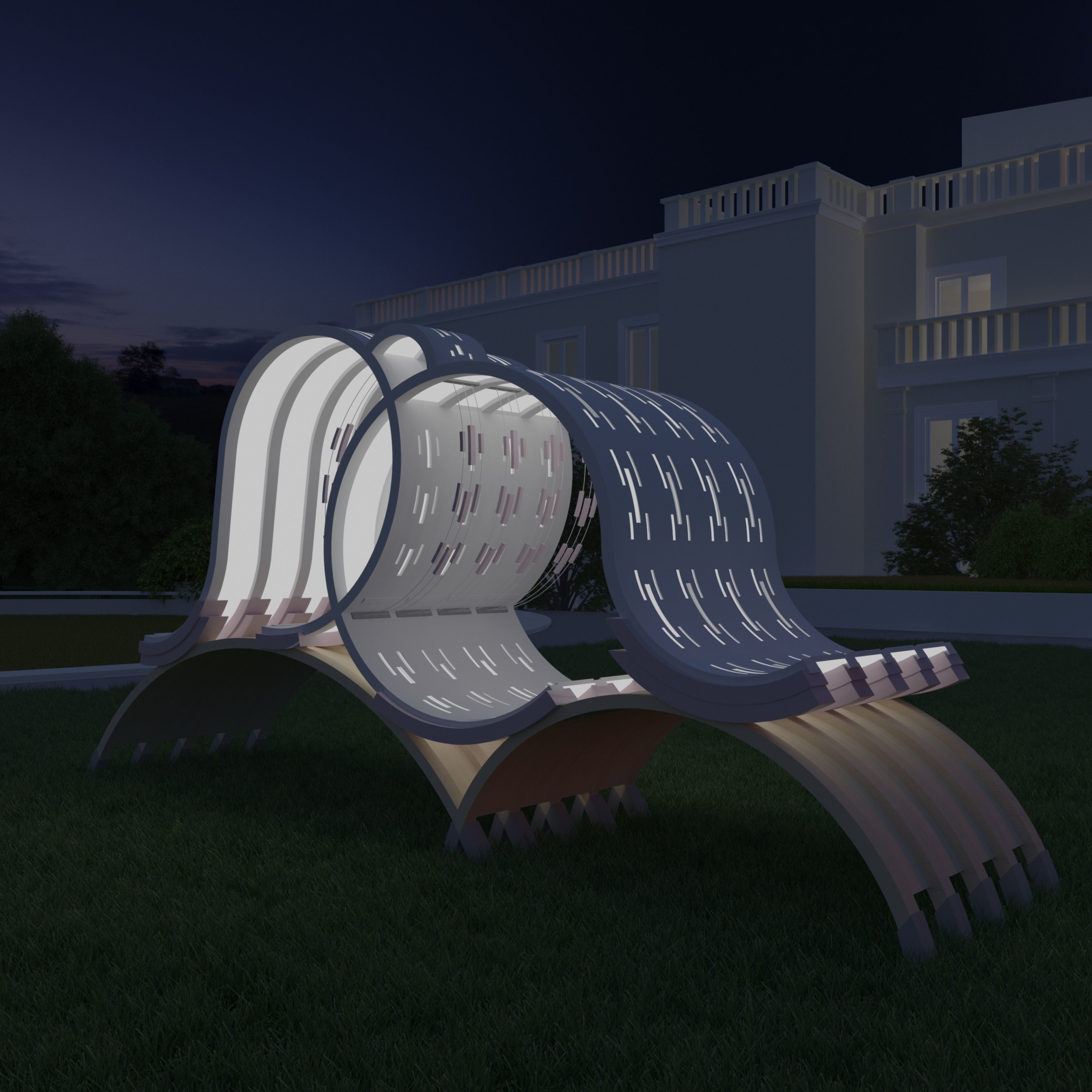 Dove Sculpture 3D model_2