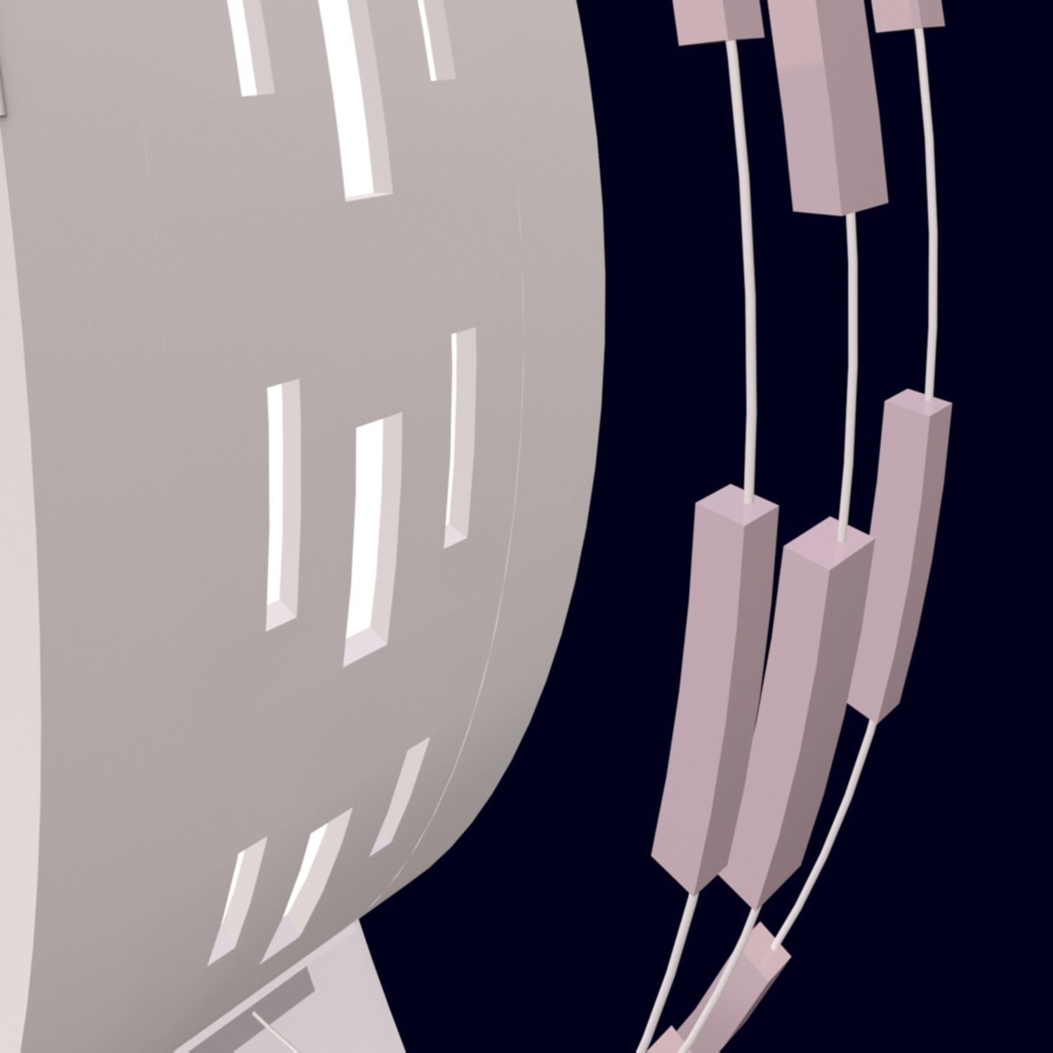 Dove Sculpture 3D model_14