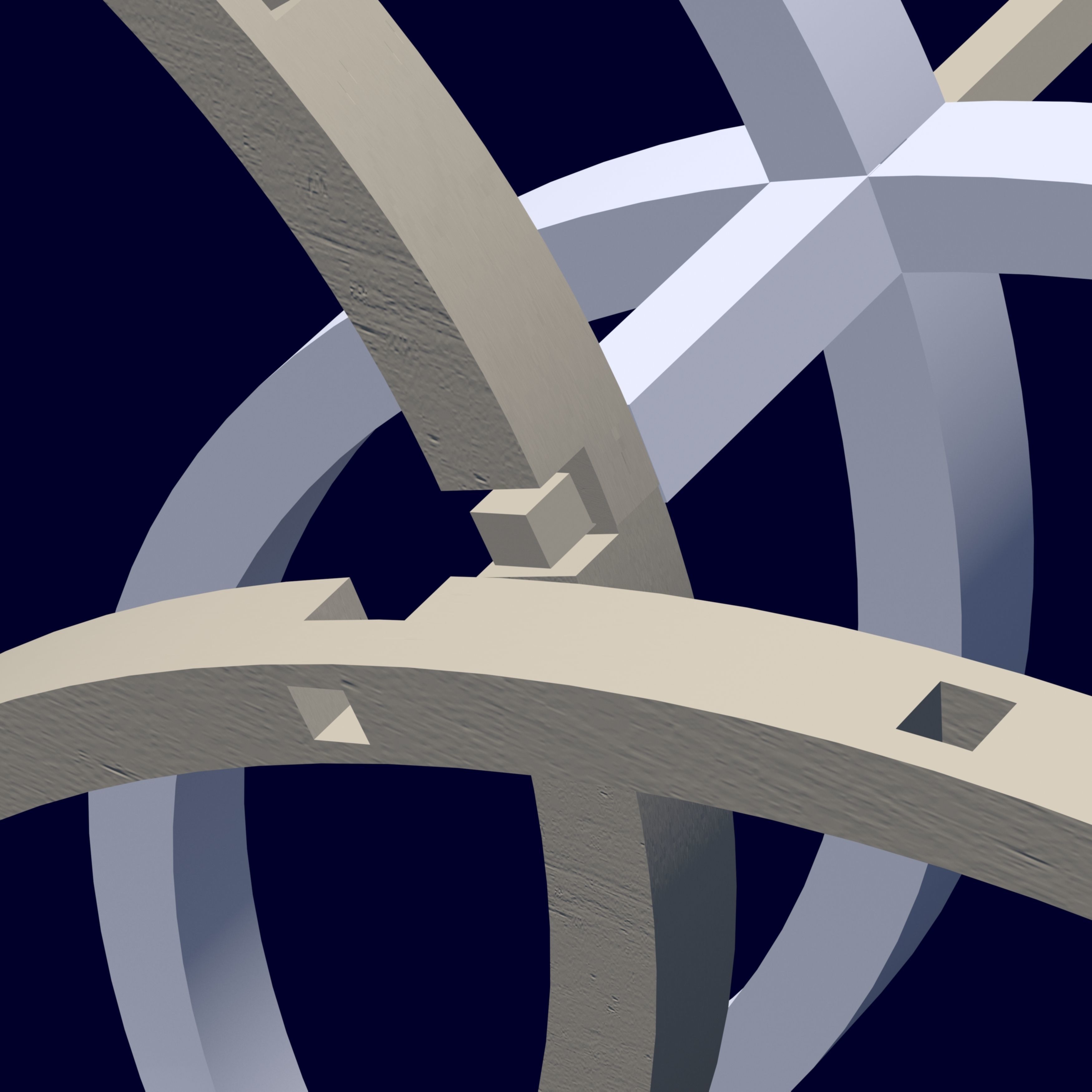 Dove Sculpture 3D model_8