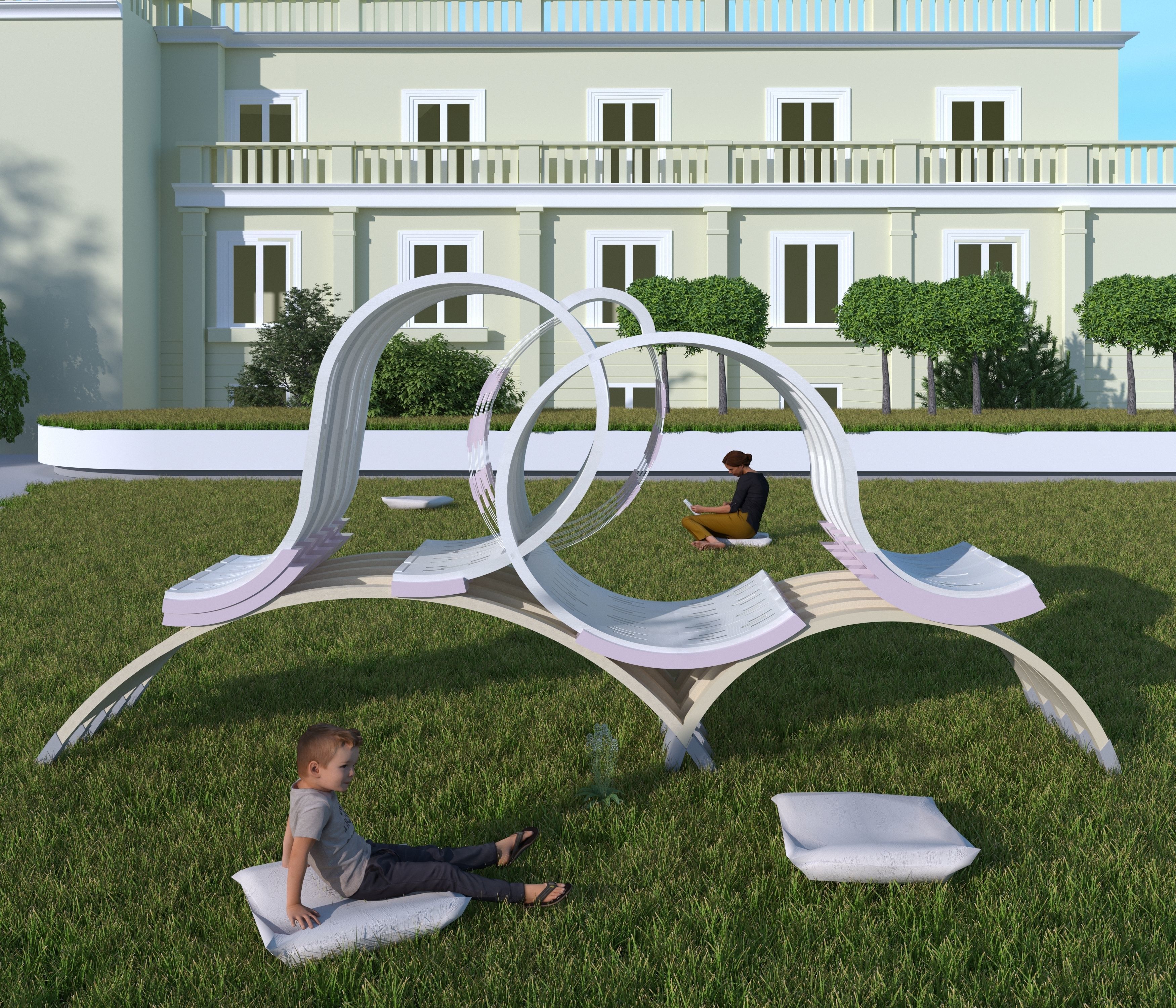 Dove Sculpture 3D model_4