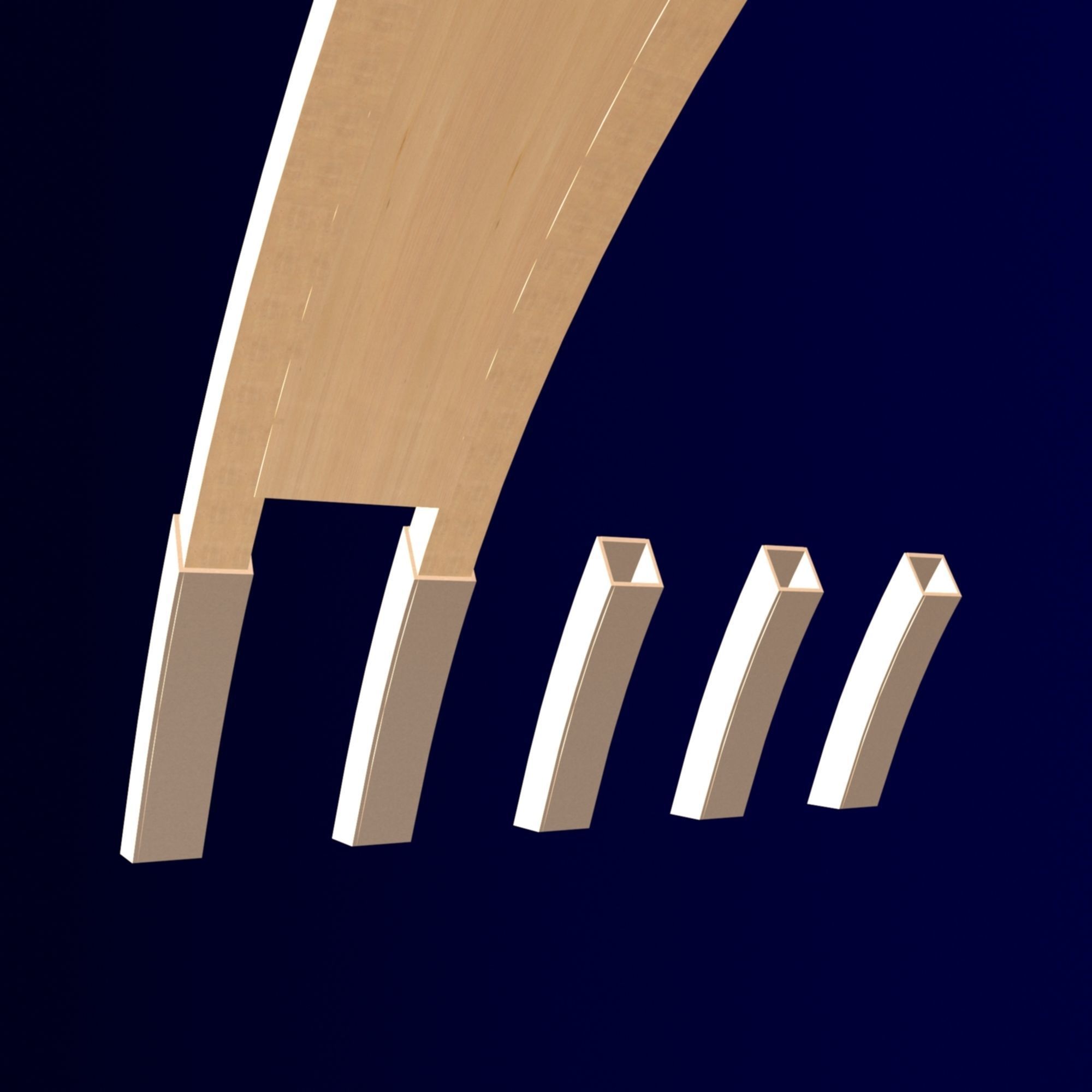 Dove Sculpture 3D model_16