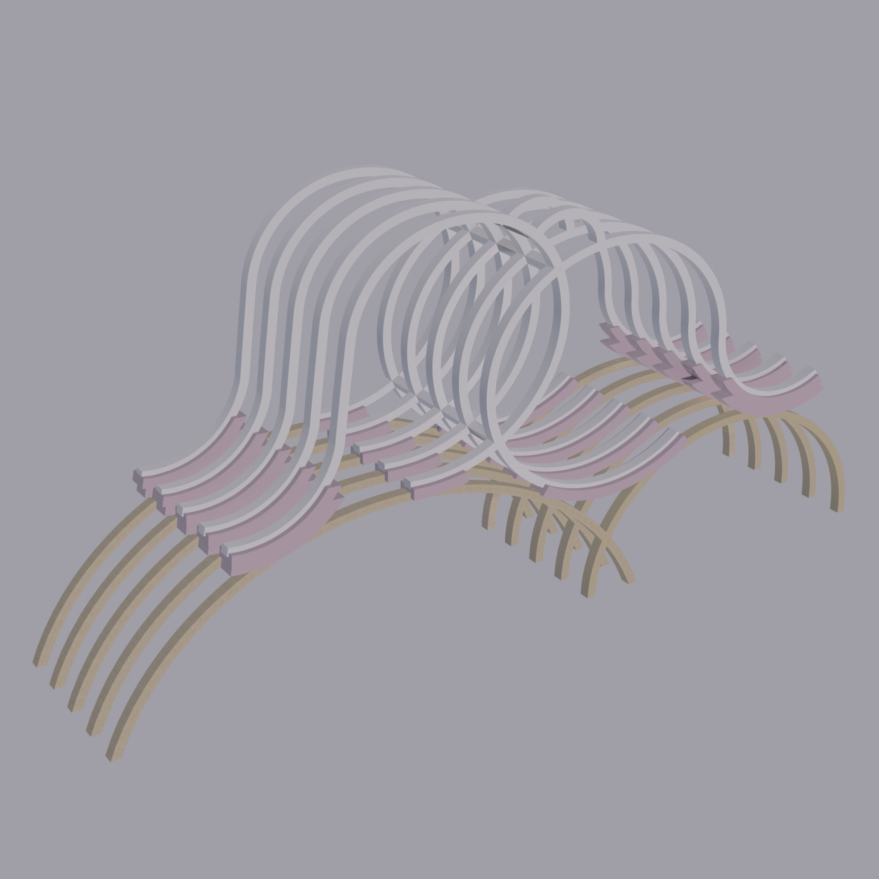 Dove Sculpture 3D model_6