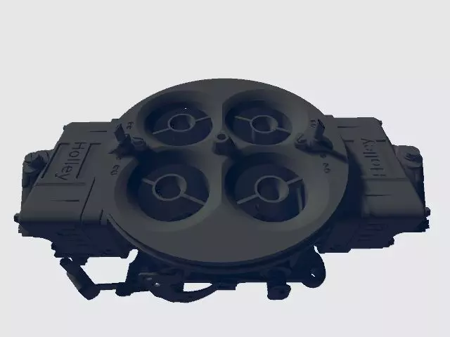 Holley Dominator Carburetor 4500 1st Generation  3D print model_0