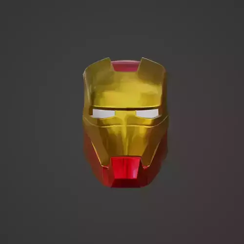 Iron Man Helmet free Free 3D model