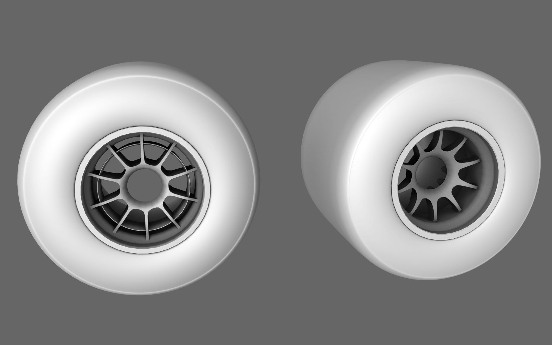 F1 2017 Tire Rim Collection free VR / AR / low-poly 3D model | CGTrader