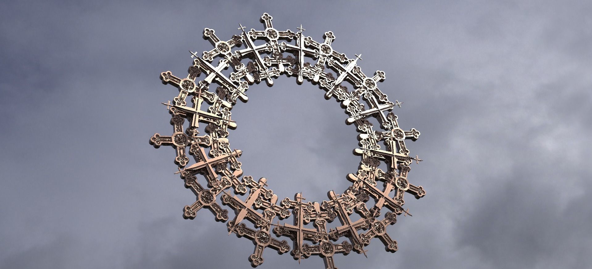 Vortex Golden Ring 4 3D model_1