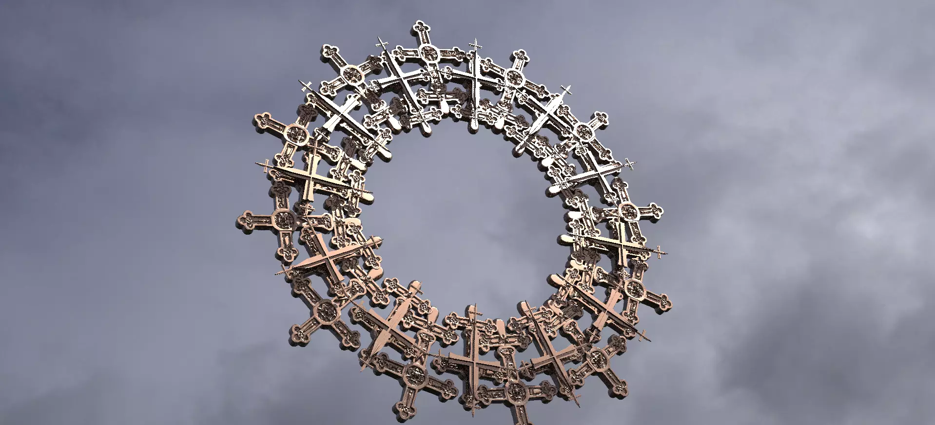 Vortex Golden Ring 4 3D model_0