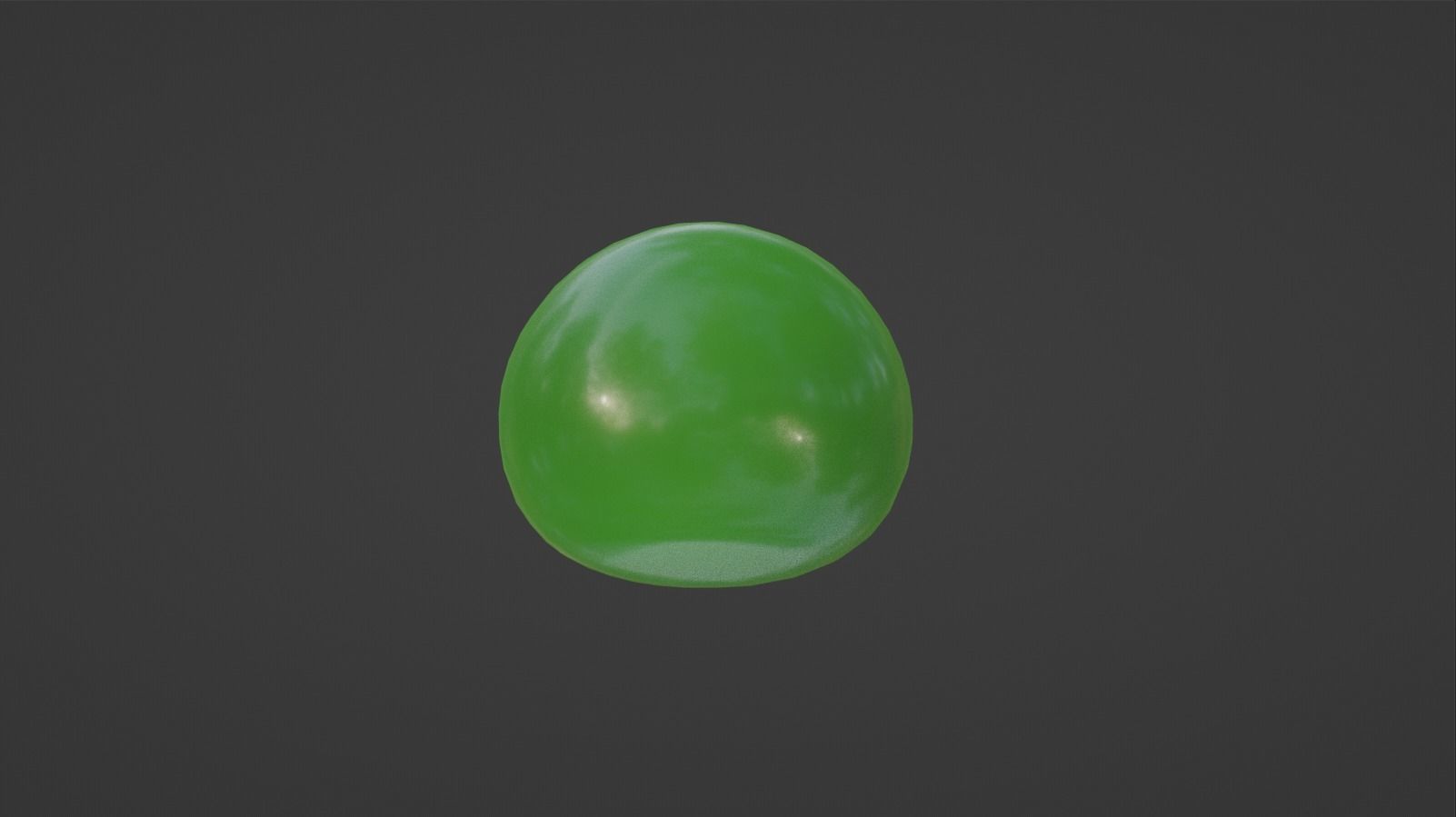 Simple Slime Free low-poly 3D model_2