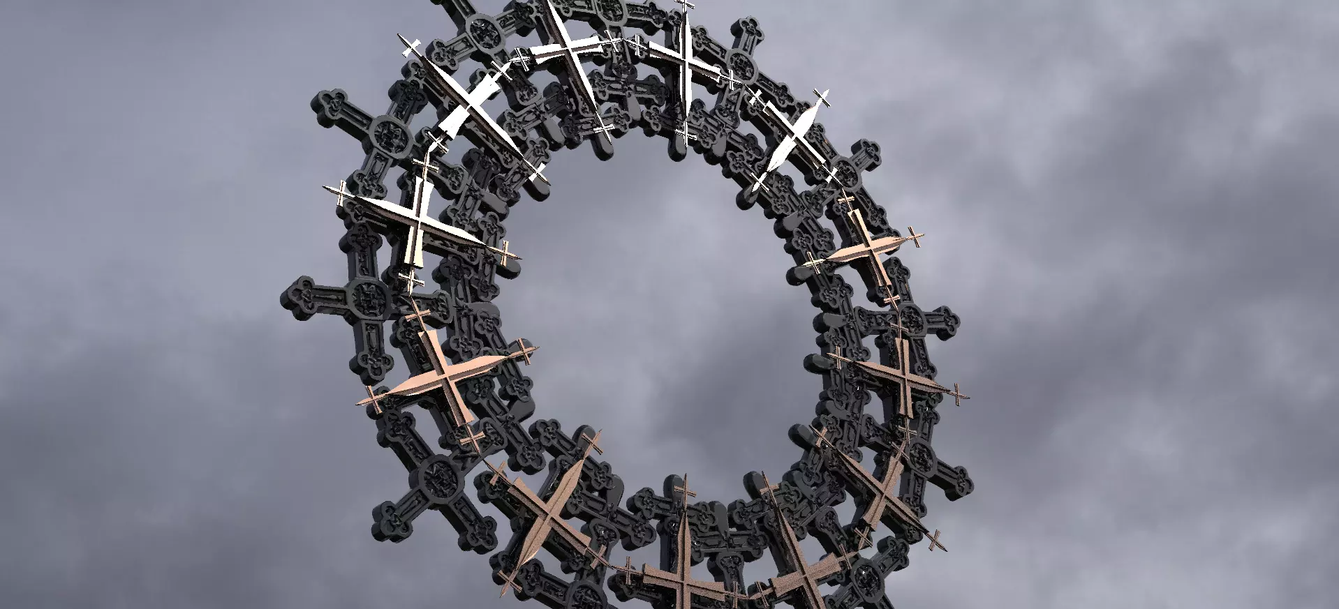 Vortex Golden Ring 5 3D model