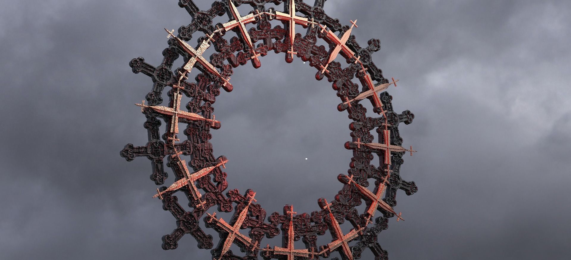 Vortex Golden Ring 6 3D model_1