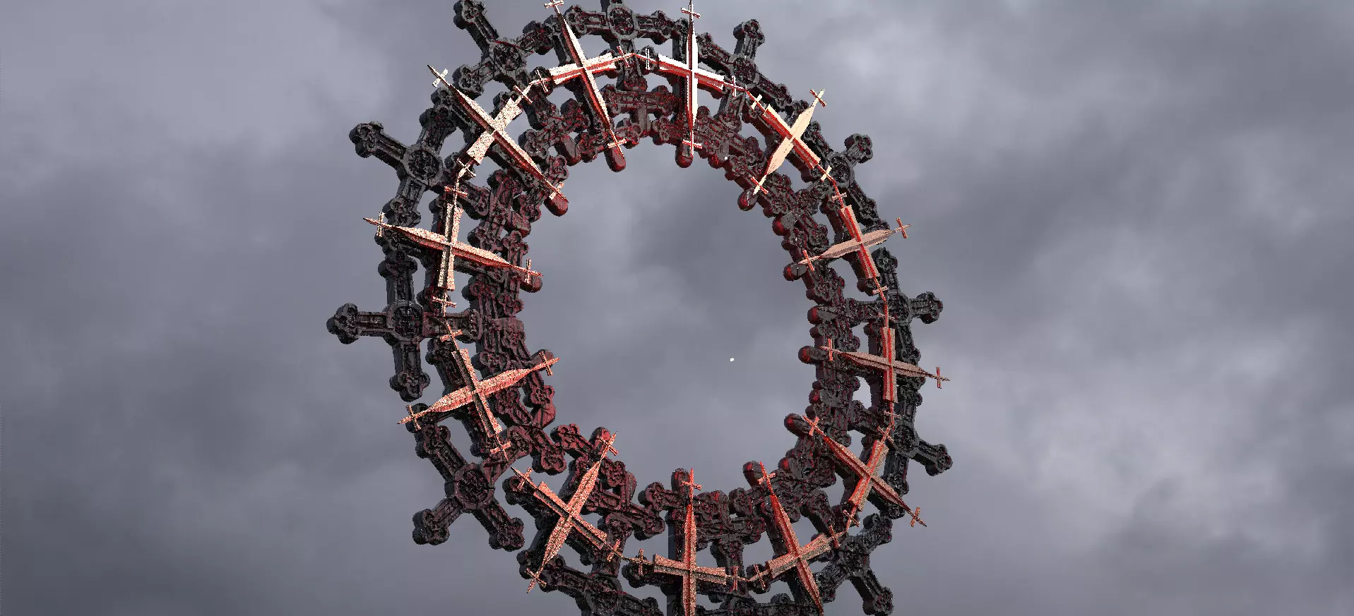 Vortex Golden Ring 6 3D model_0