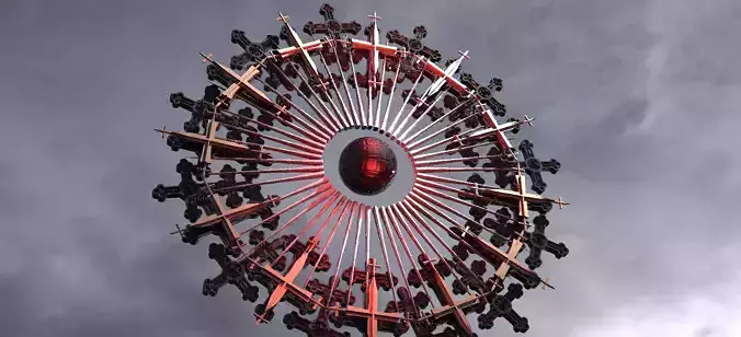 Golden Angel Vortex ring 5 