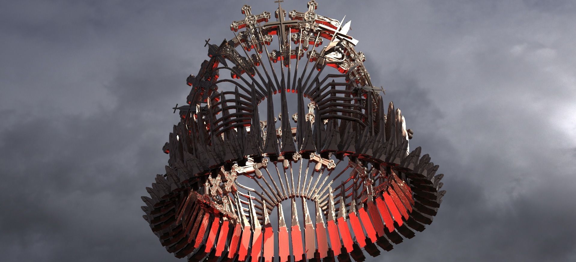 Angel Vortex Crown 3D model | CGTrader