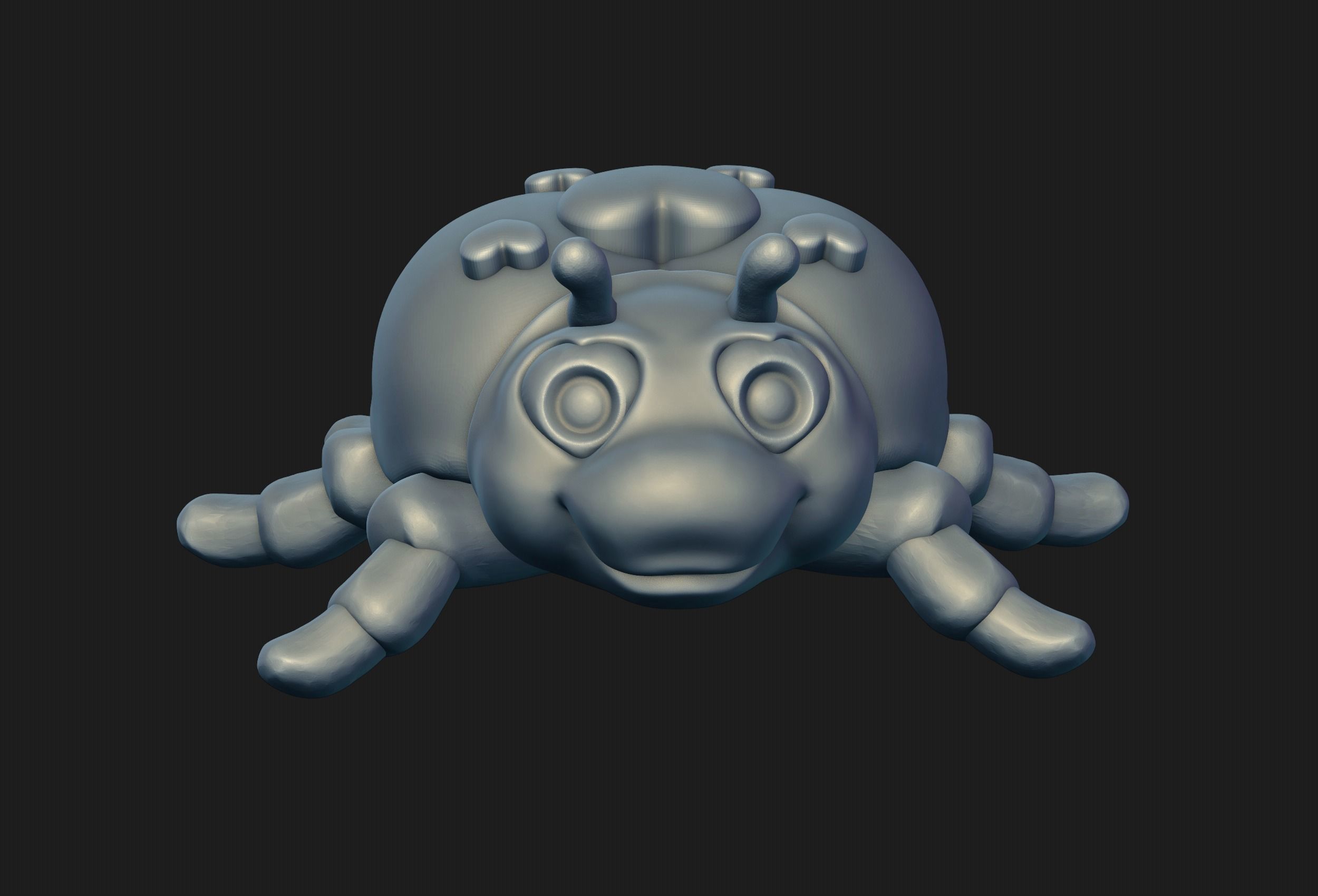 Ladybug bug 3D print model_6