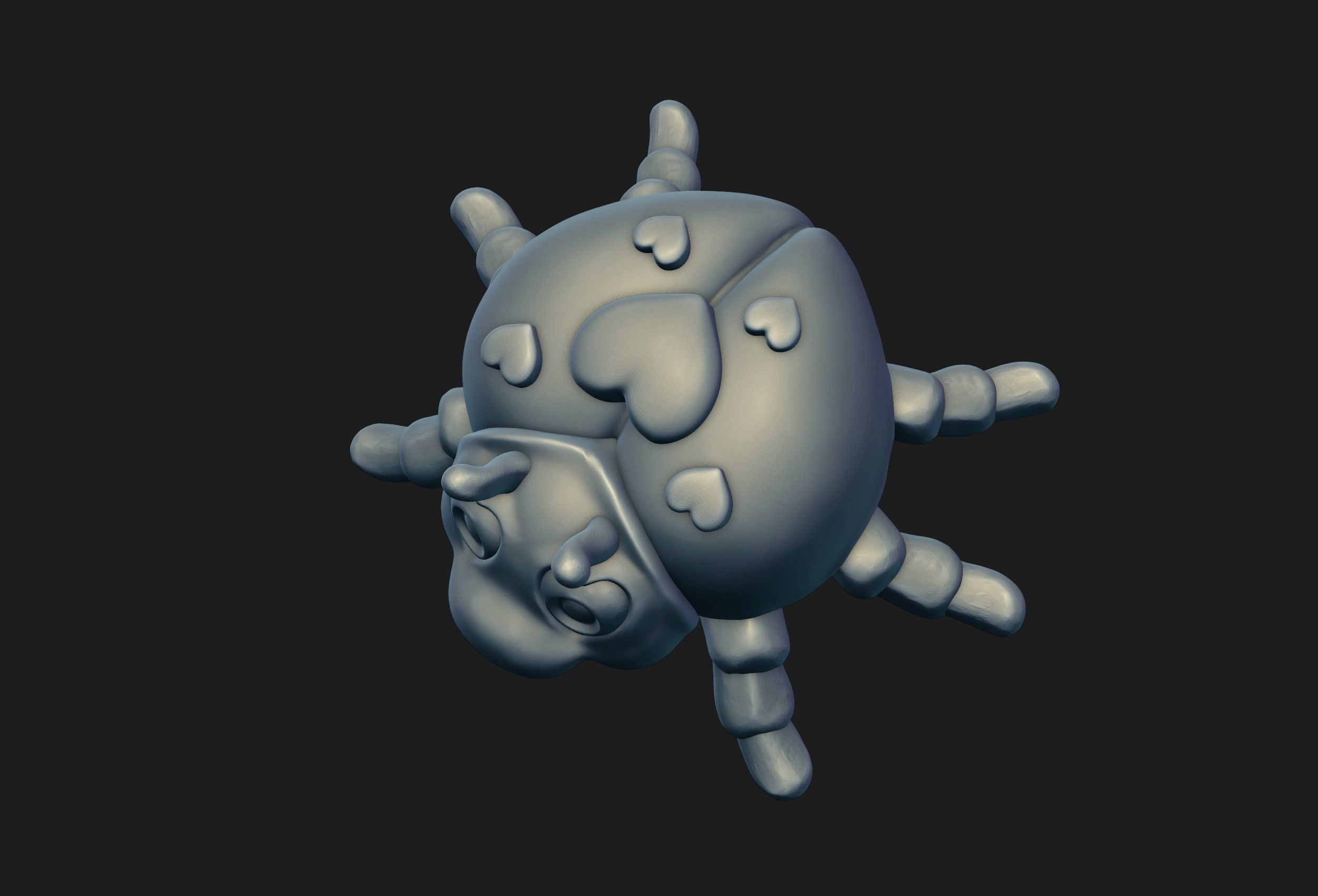 Ladybug bug 3D print model_7