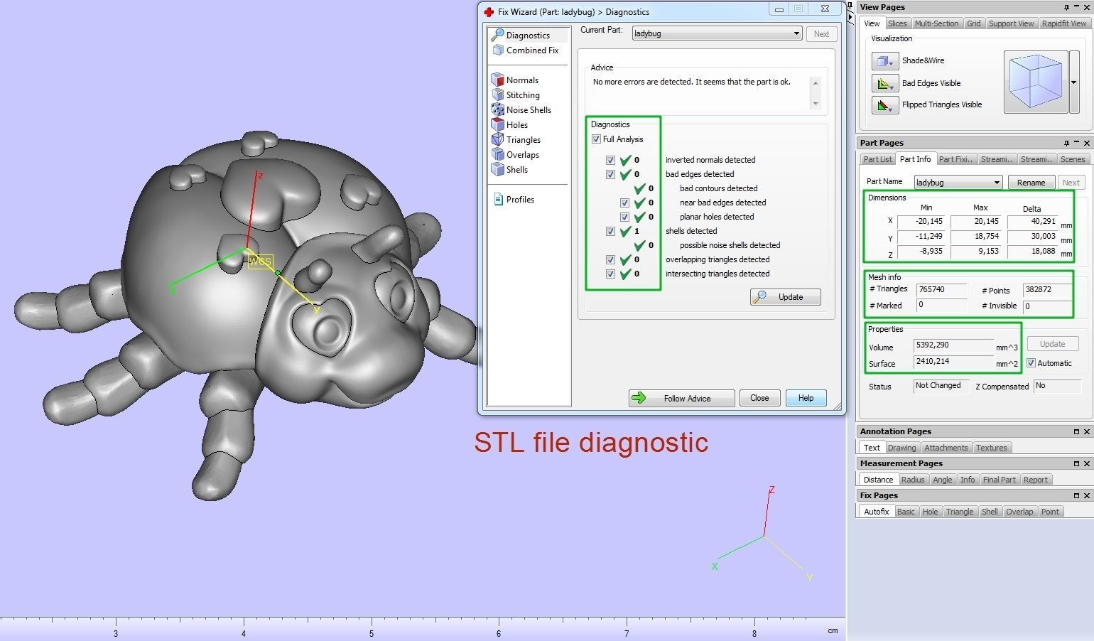 Ladybug bug 3D print model_17