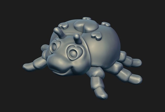 Ladybug bug 3D print model