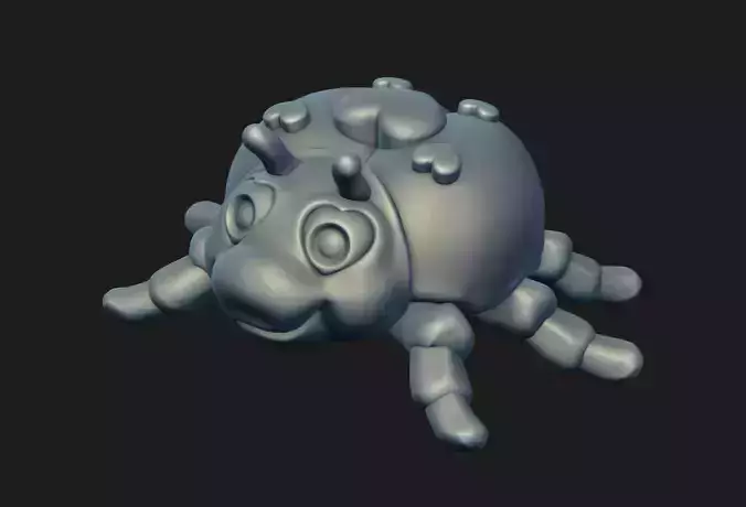 Ladybug bug 3D print model