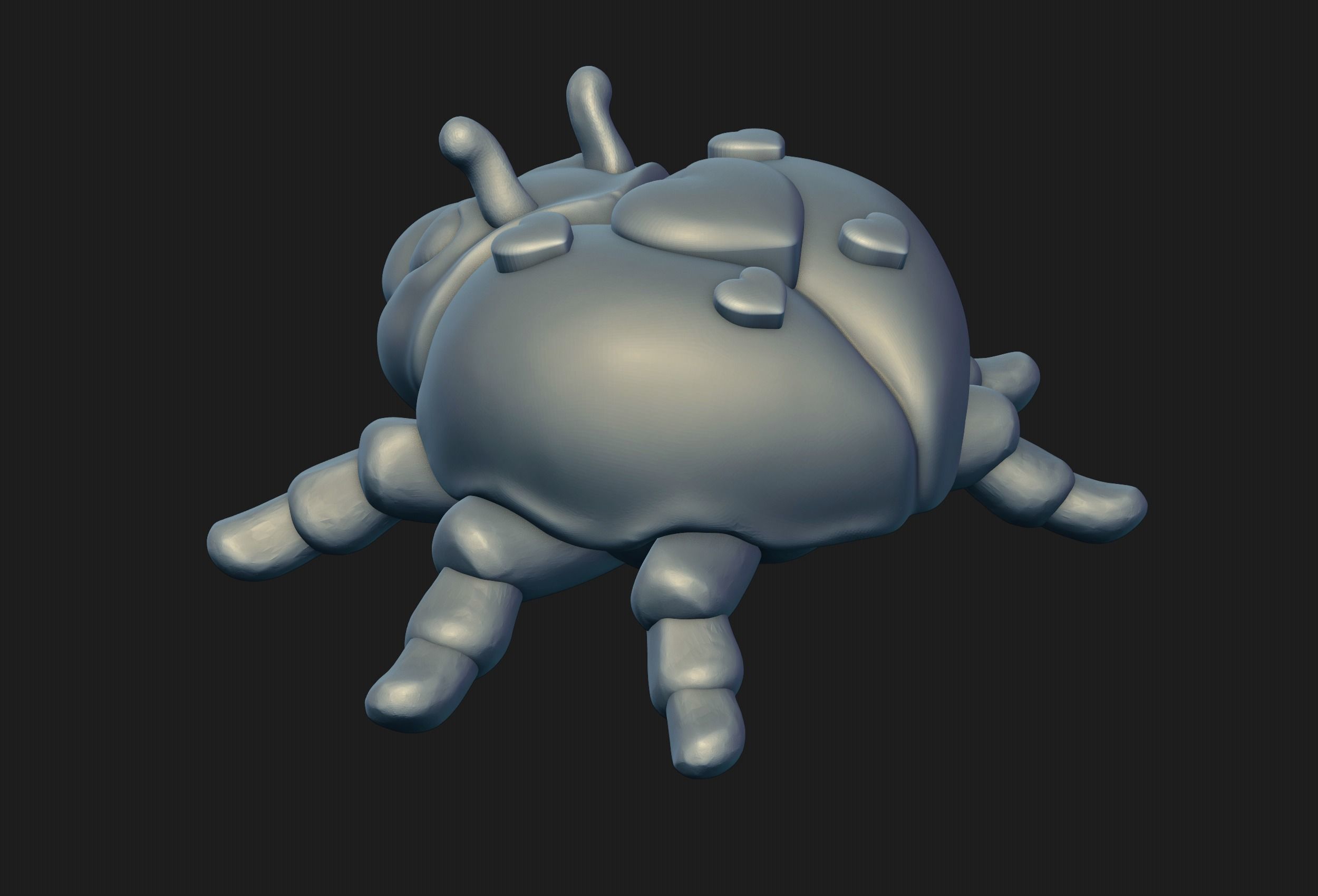 Ladybug bug 3D print model_2