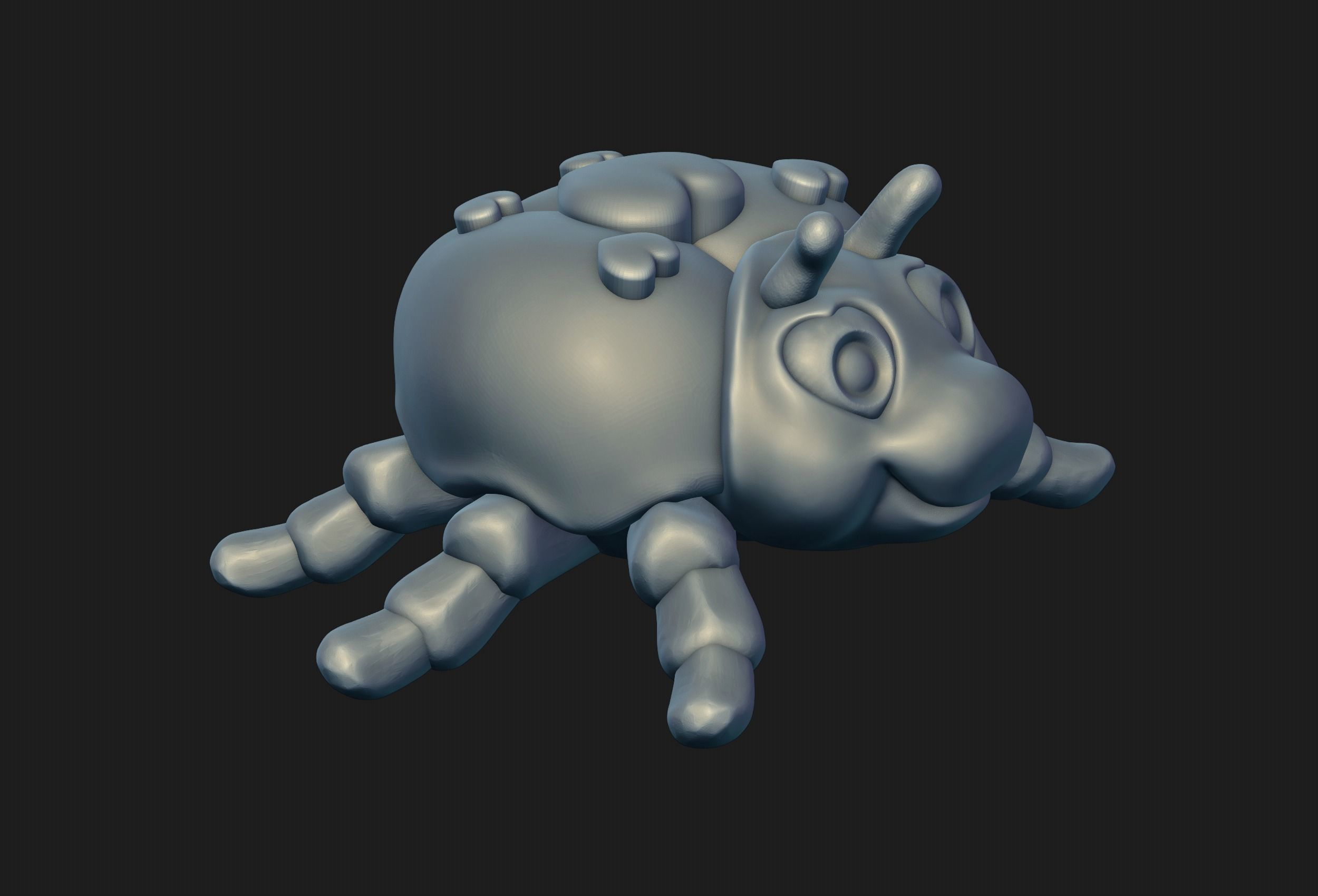 Ladybug bug 3D print model_5